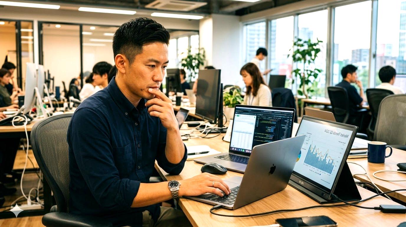 モバイルモニター購入の判断をまとめた全体イメージ