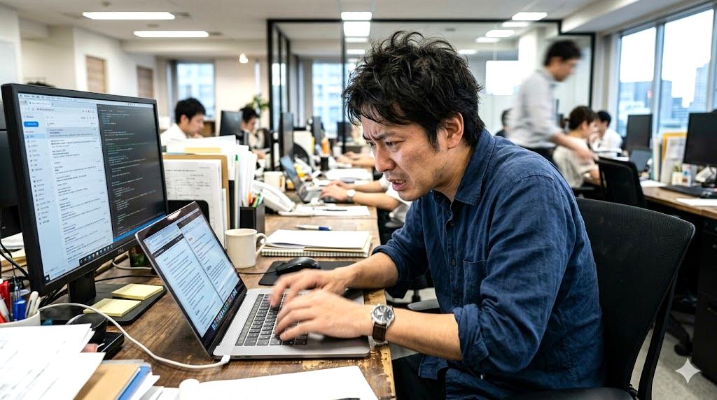 新品と整備済みノートパソコンの品質や検査工程の違いを比較する図