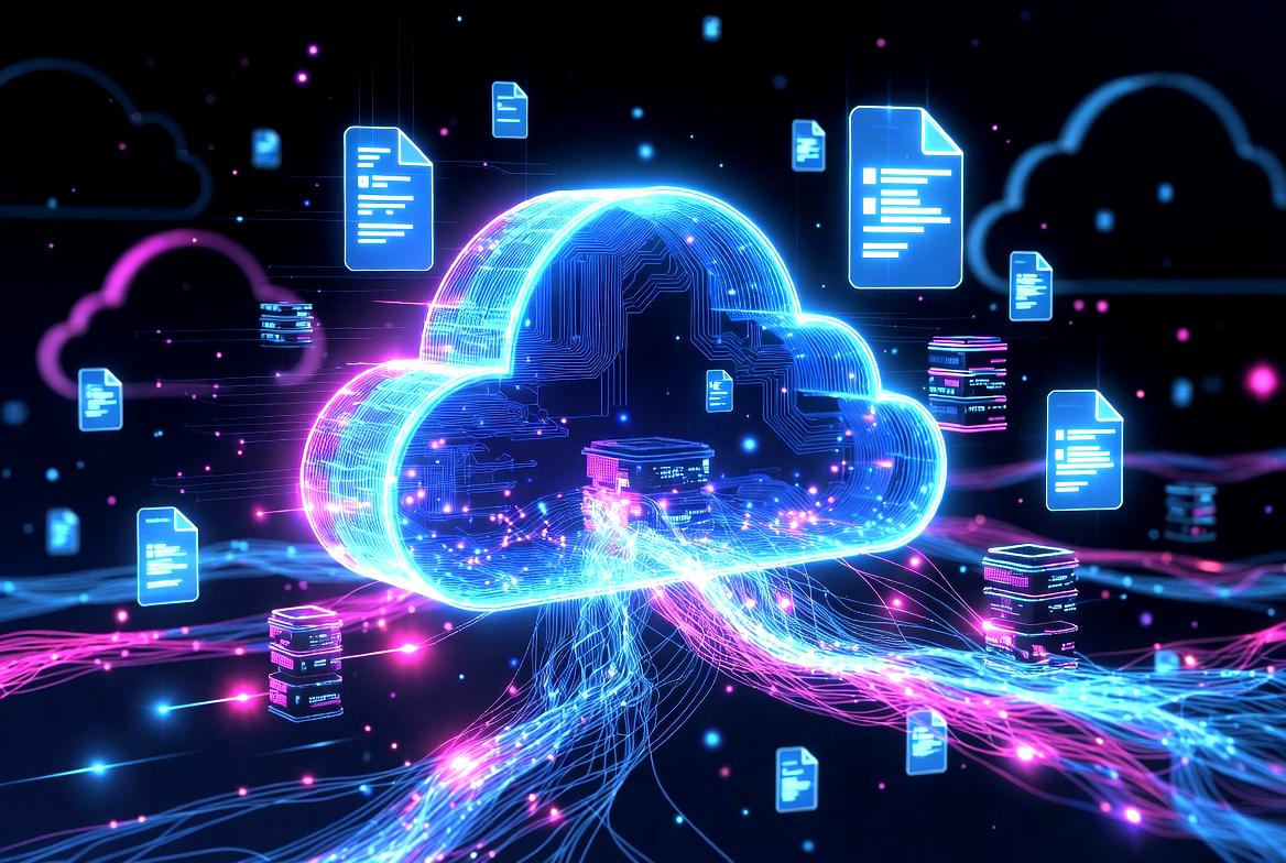 データ消失やサイバー攻撃から復旧するセキュリティイメージ