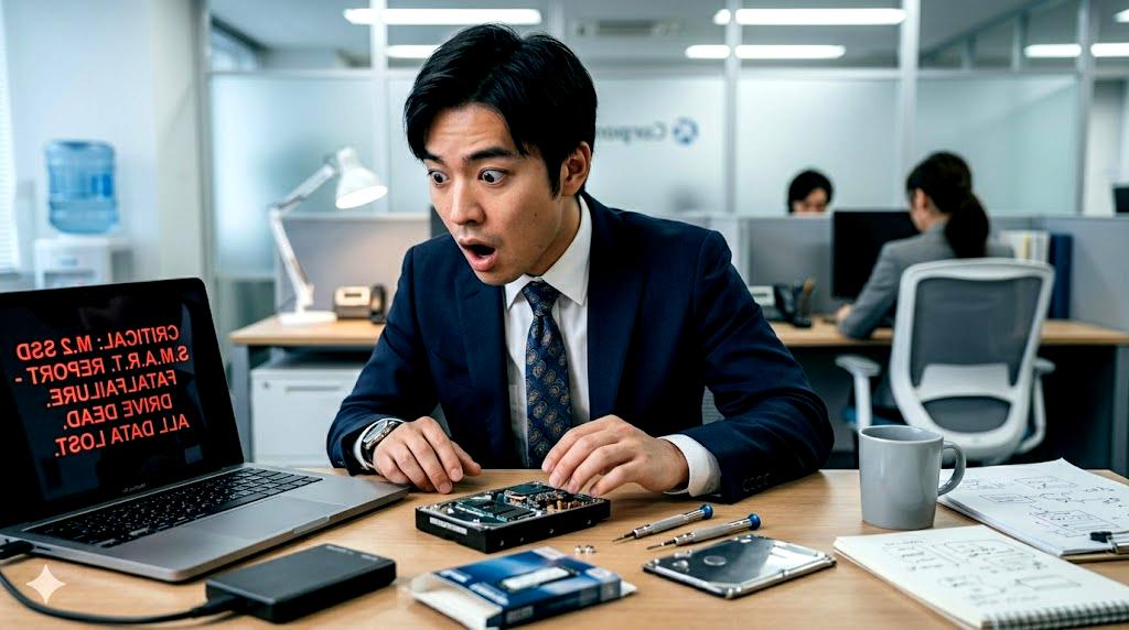 HDD価格高騰とストレージ市場の変化を示す比較イメージ