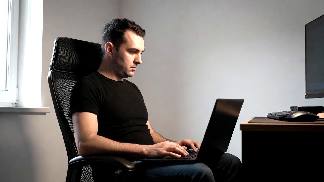 ACアダプタ接続と充電サイクルの誤解を示すノートPC