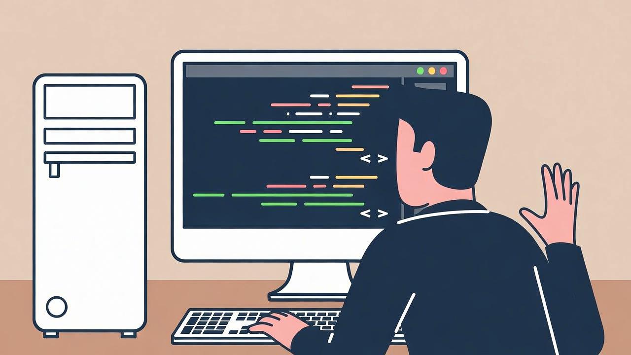 PC電源管理の最適バランスを示すシンプルなまとめイメージ
