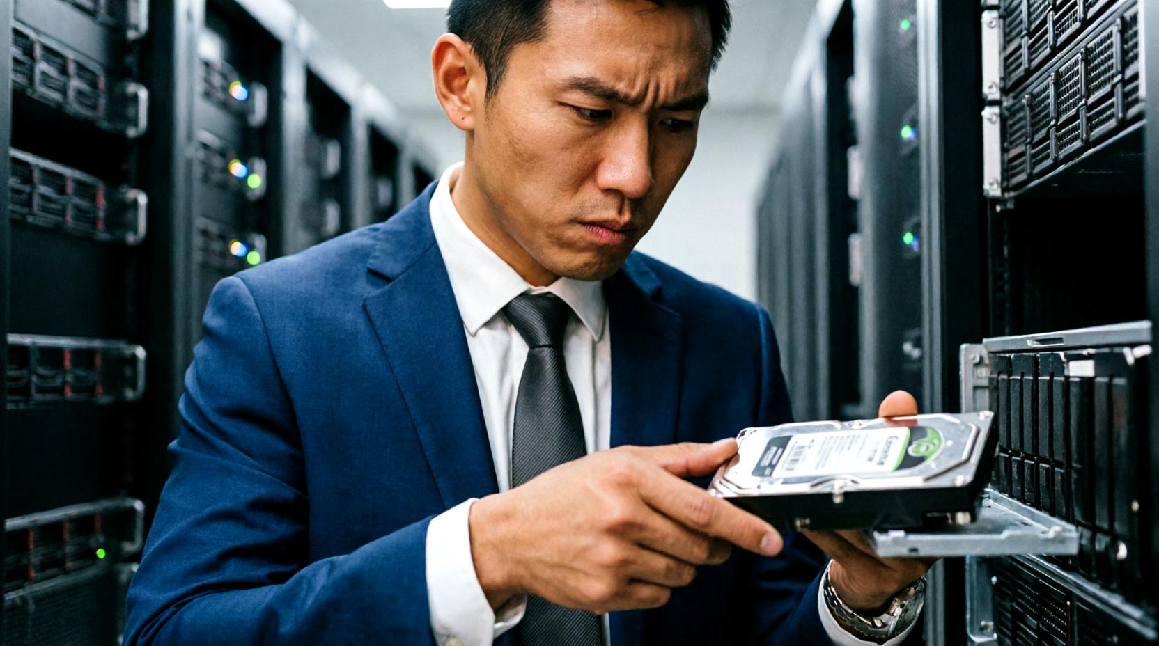 RAID1で2台のHDDに同じデータを保存する構成イメージ