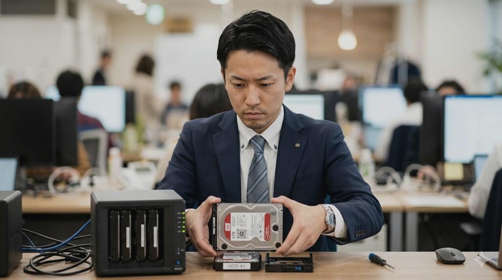 ストレージの寿命とデータ保護を示すセキュリティイメージ