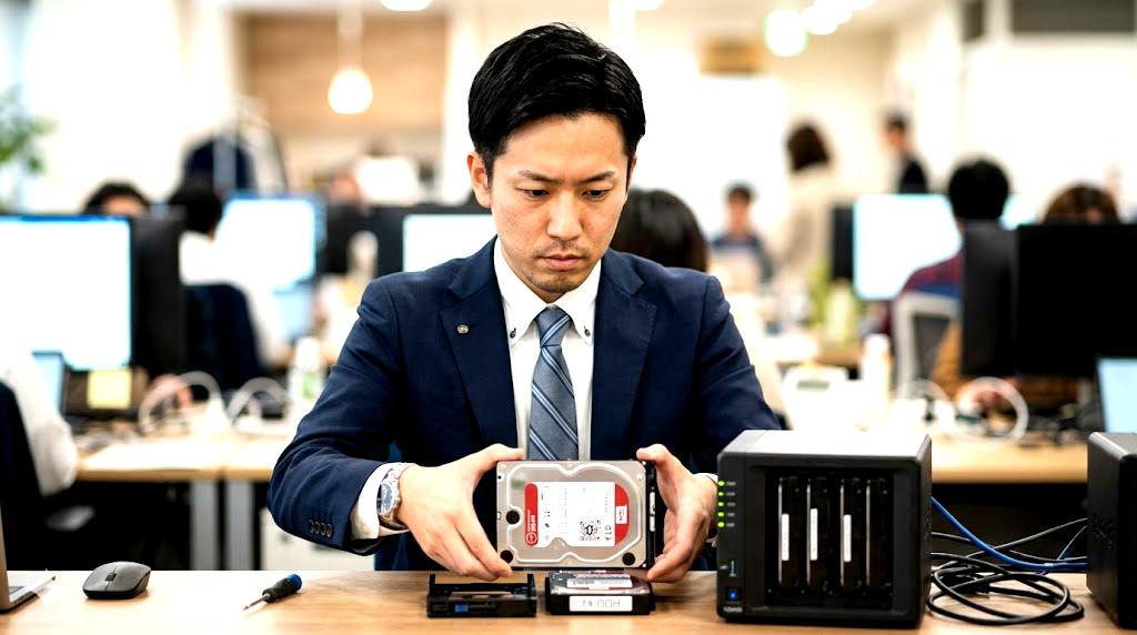 HDDとSSDの違いをまとめた比較イメージ