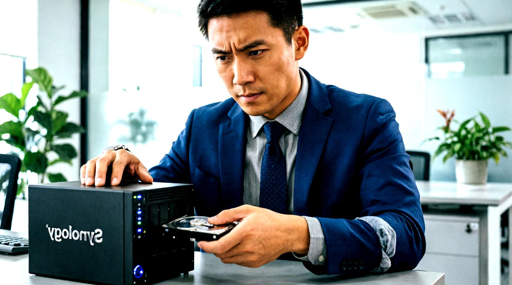 RAID対応NASや外付けHDDの製品イメージと接続例