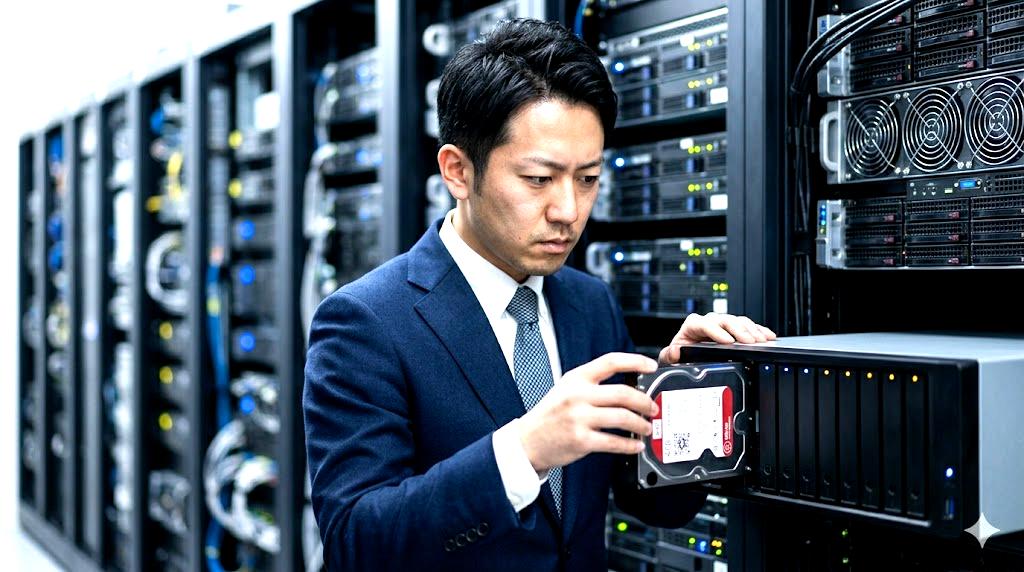 SSDの長期放置とデータ消失リスクのイメージ図