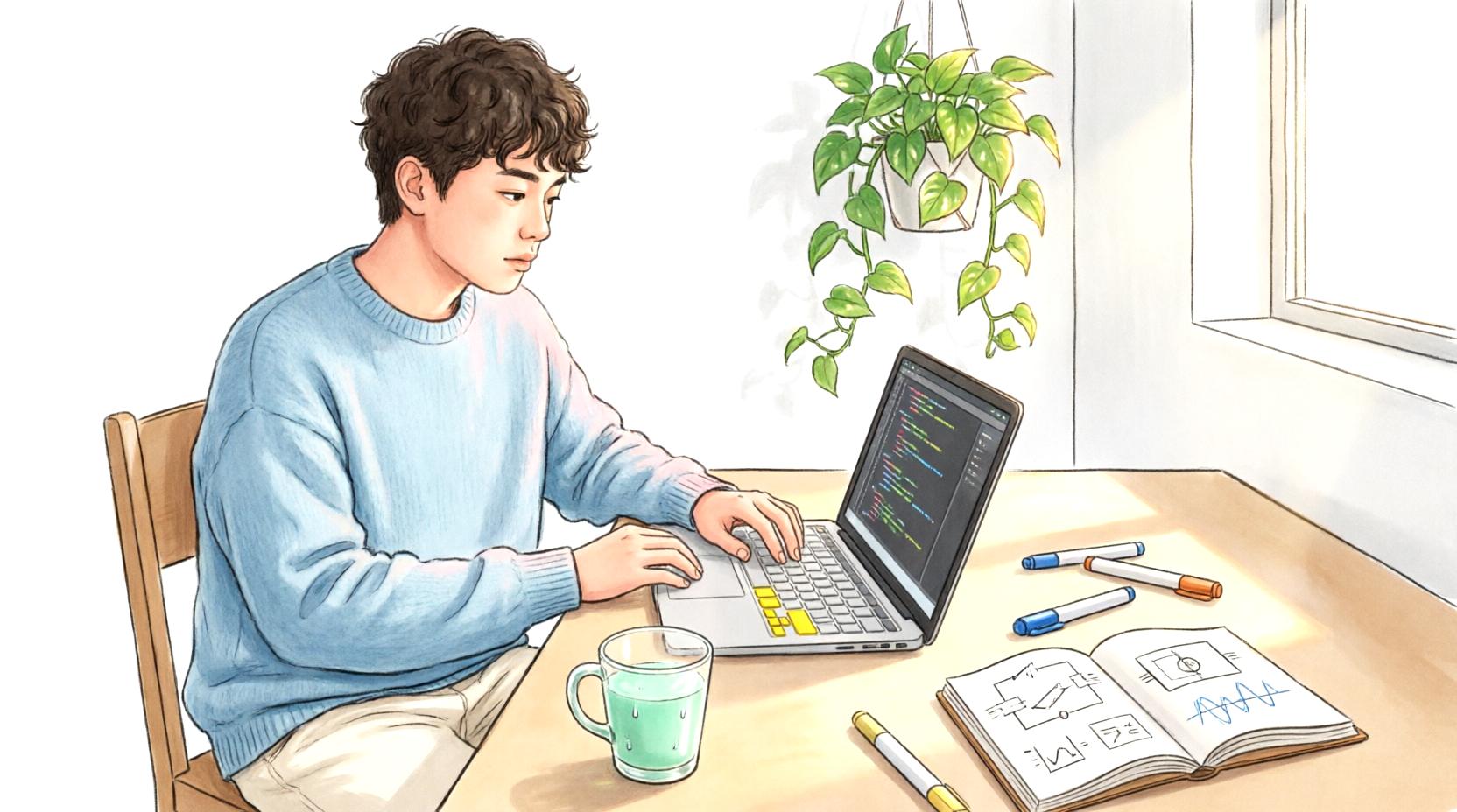 整備済MacBook Airの総合的な価値を象徴するシンプルなまとめイメージ