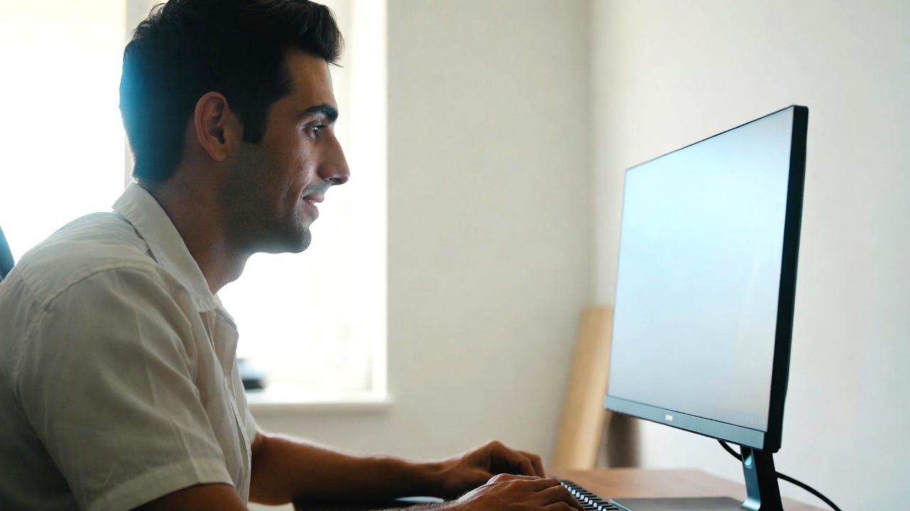 電源が入らないデスクトップPCの原因をチェックしている様子