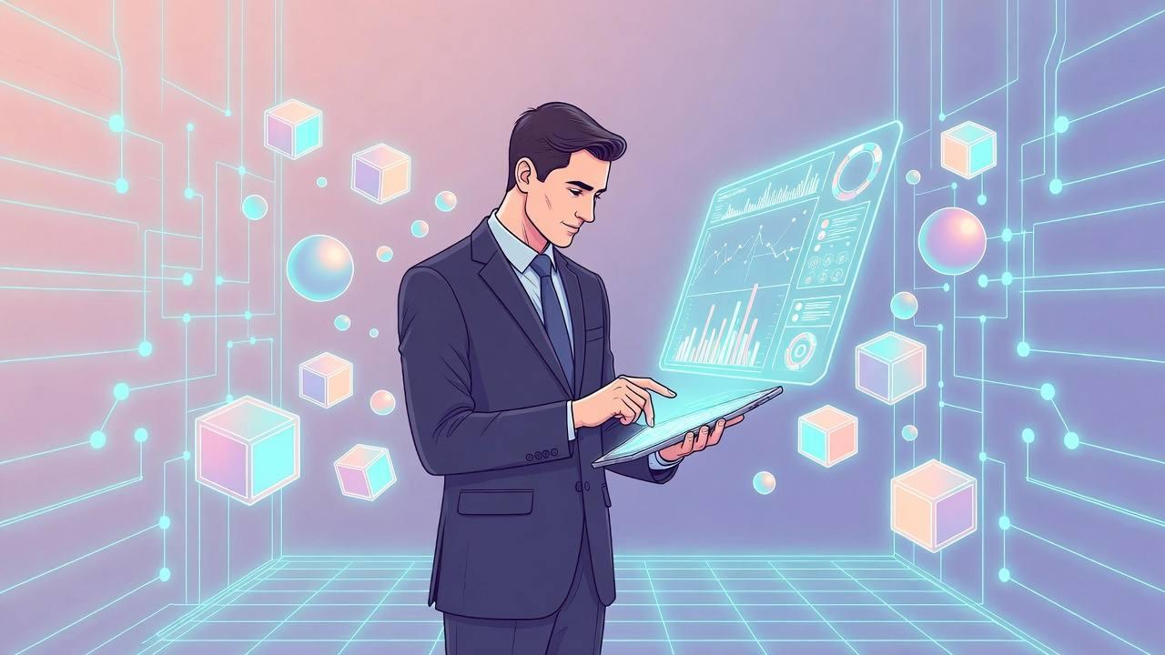 iPad上でプログラミングアプリを利用しているイメージ