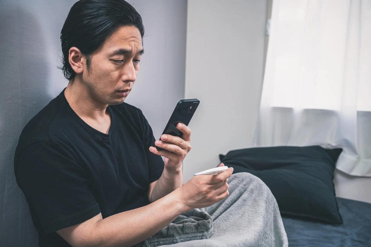 スマートフォン内部のCPU処理性能を表現したイメージ
