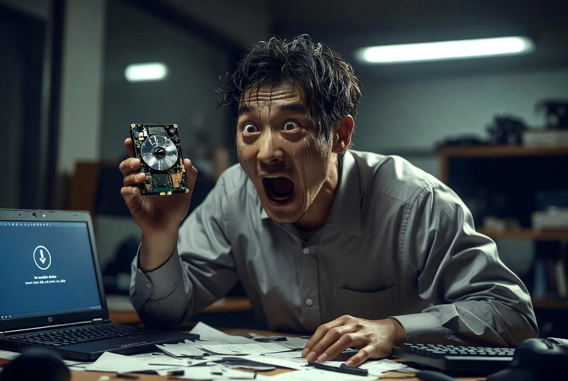 Kubuntuの動作が重い原因を切り分けているイメージ