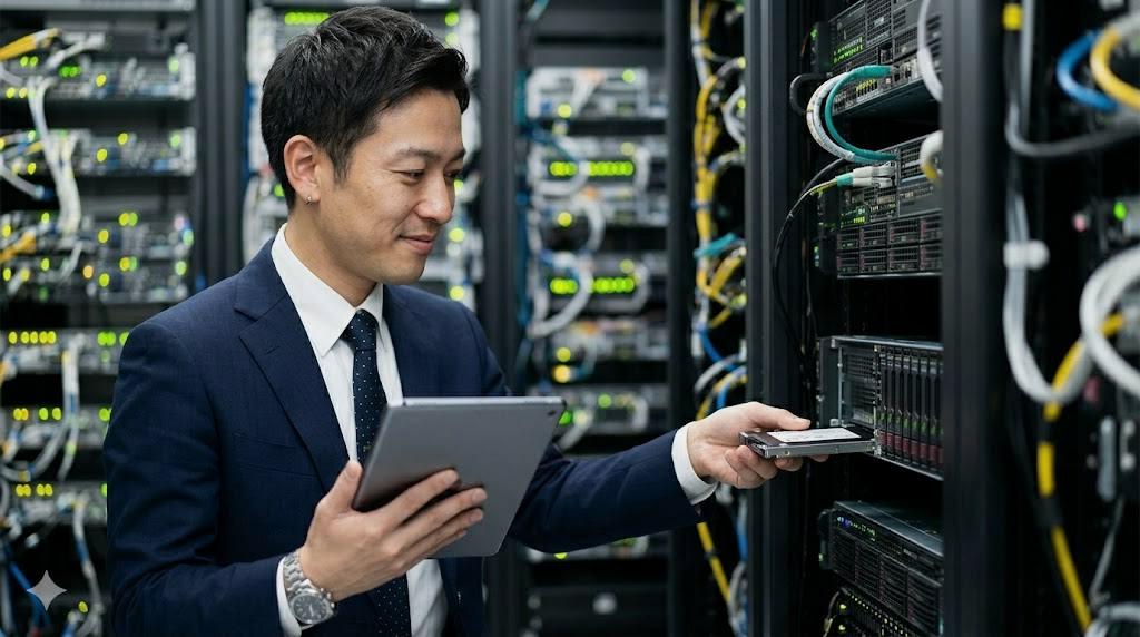 RAIDとバックアップの役割を比較するストレージ管理イメージ