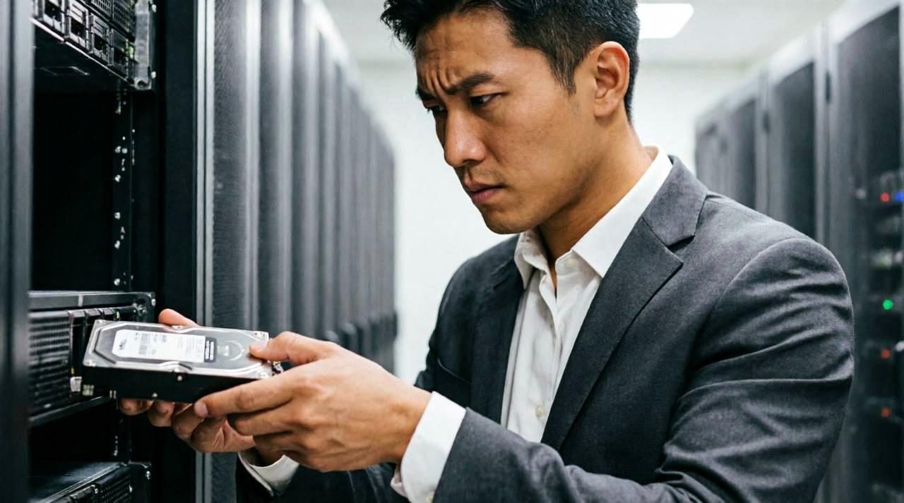 壊れたHDDとバックアップメディア（外付けHDDとクラウドアイコン）を並べた総括イメージ