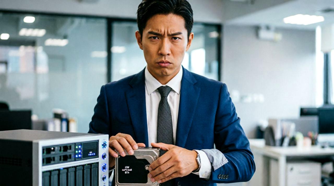 NAS導入後に確認すべき設定項目を整理したイメージ