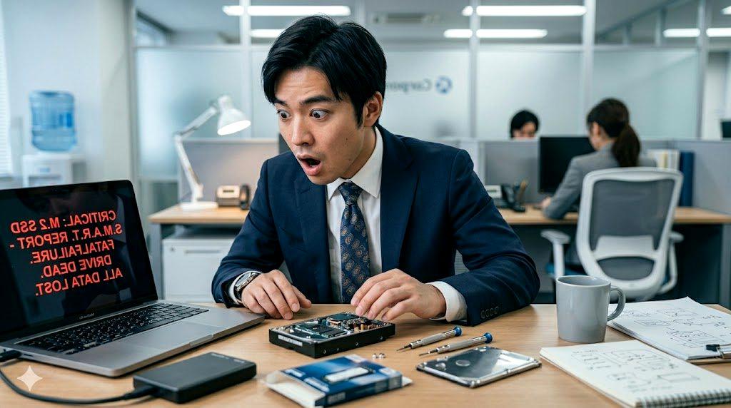 軽快さ重視で古いPCを日常利用しているシンプルな作業風景のイメージ