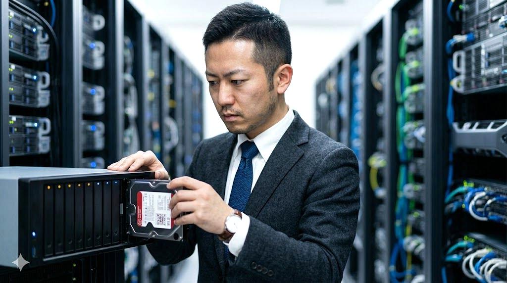 外付けSSDのファイルシステムとパーティション分割の概念図