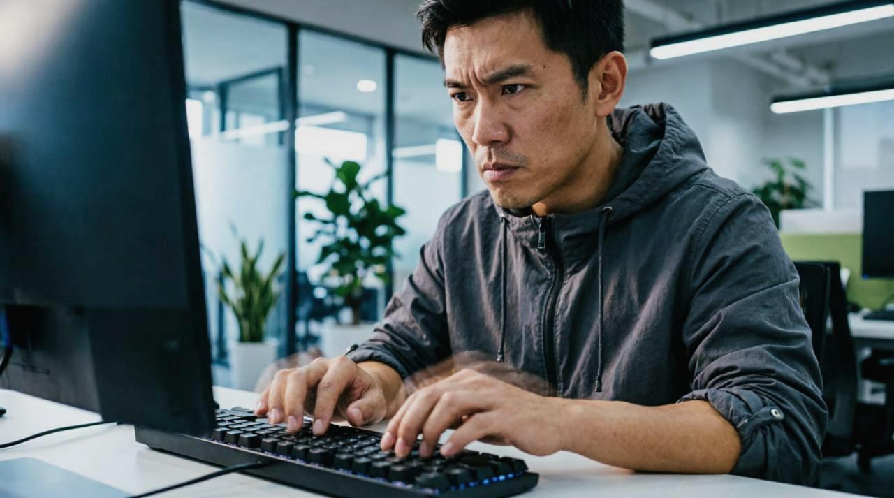Windowsの電源設定を調整するパソコン画面