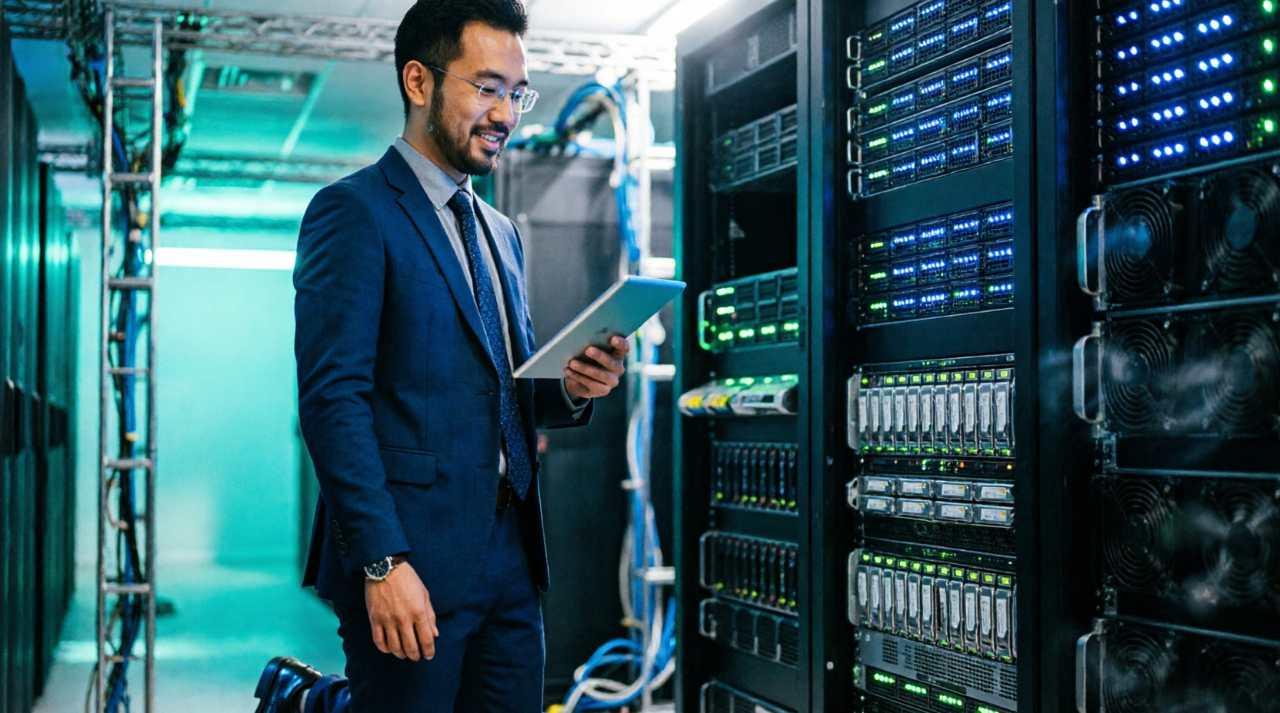 ファイルシステムの信頼性と管理機能を比較するストレージのイメージ