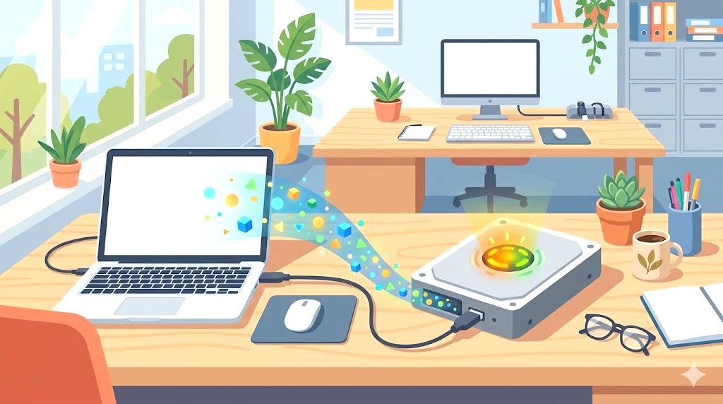 外付けHDDやSSDを快適に利用するデータ管理環境