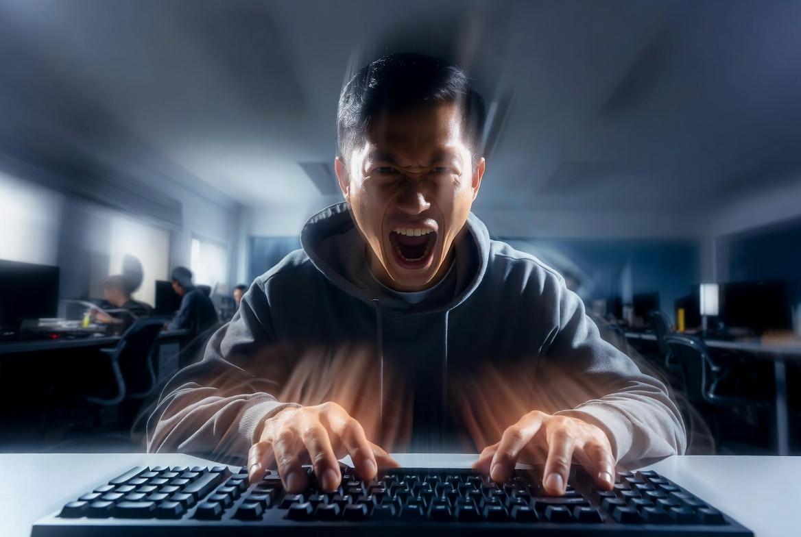 i3wm環境でブラウザや動画を利用するPC画面