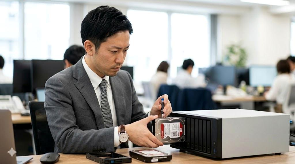 外付けSSDの値上がり時代にストレージを長持ちさせる整理術を表現した画像