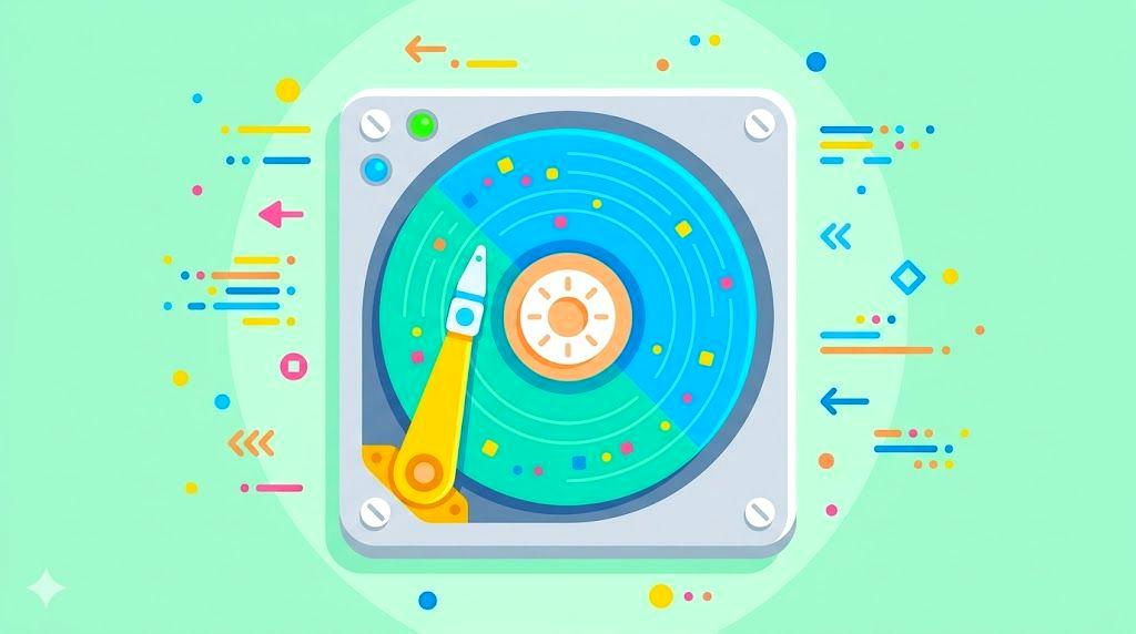 安全に保管された外付けHDDとバックアップメディアの静物写真