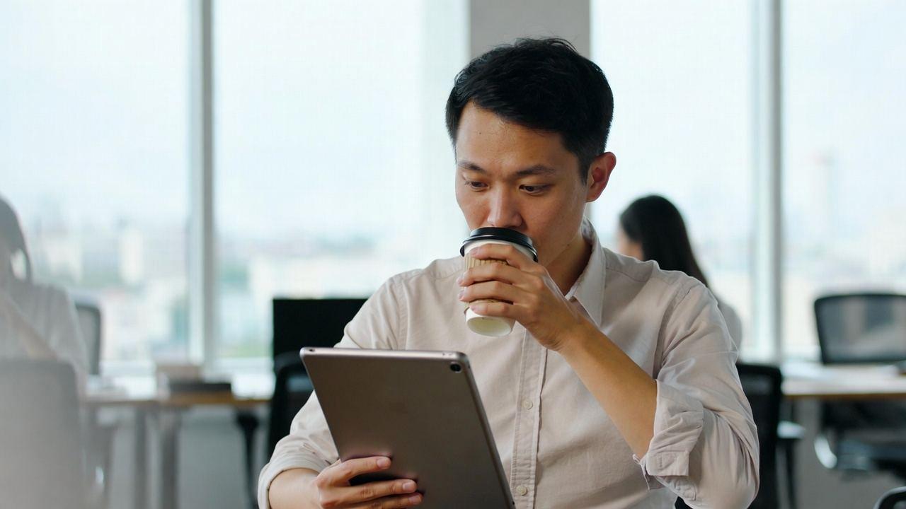 進化を続けるタブレットで動画編集を行う未来のイメージ