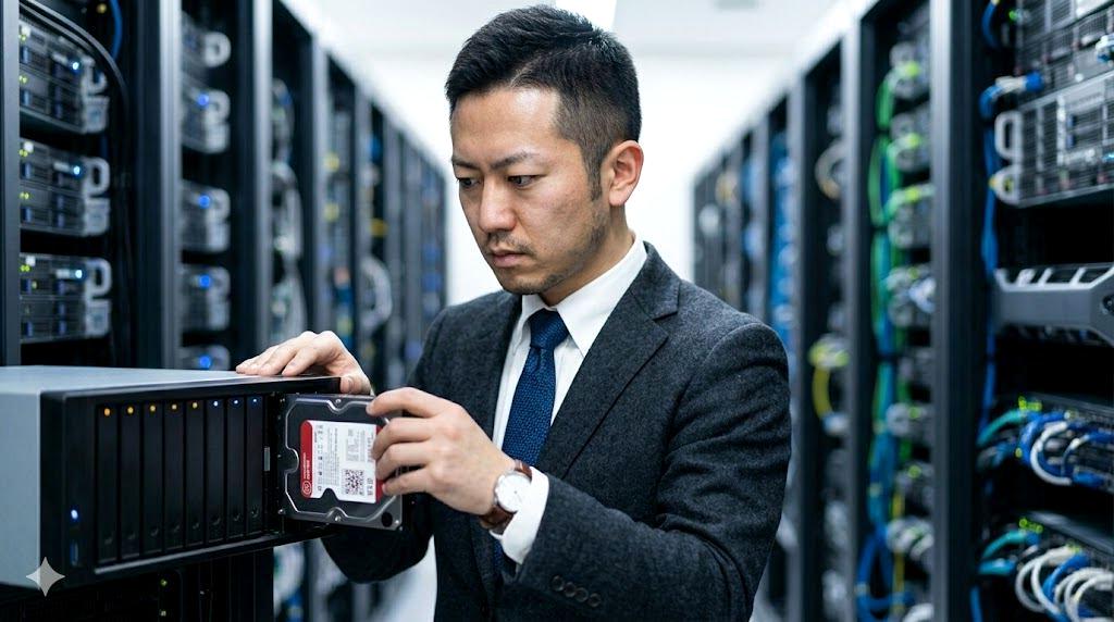 BtrfsとXFSの特徴を比較して選択するストレージイメージ