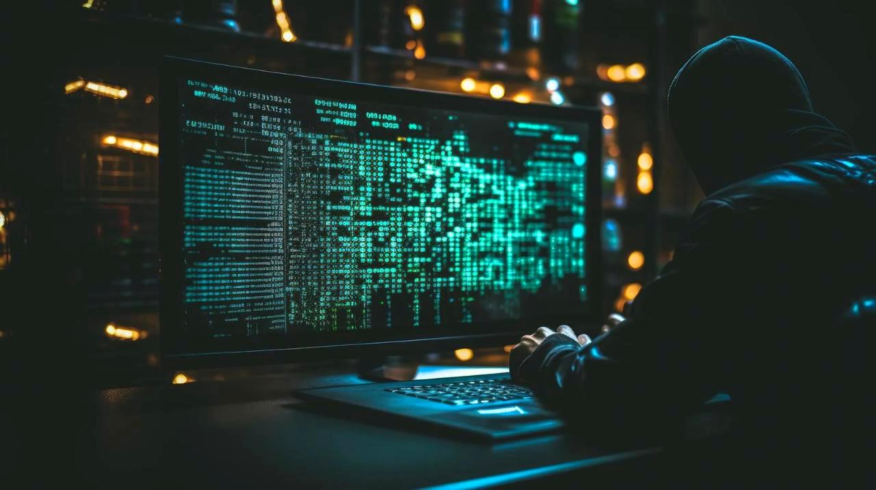 省スペースなデスク環境に設置された小型PCとモニター