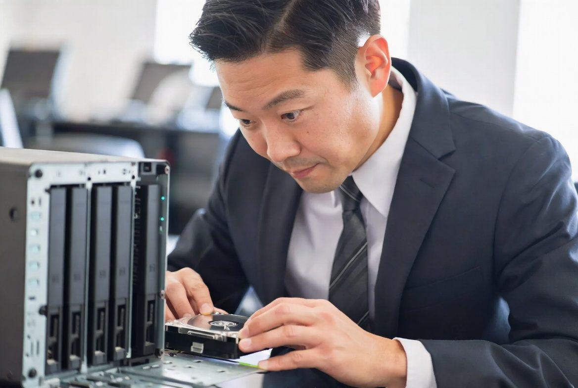 HDDの性能や耐久性を比較するストレージ画像