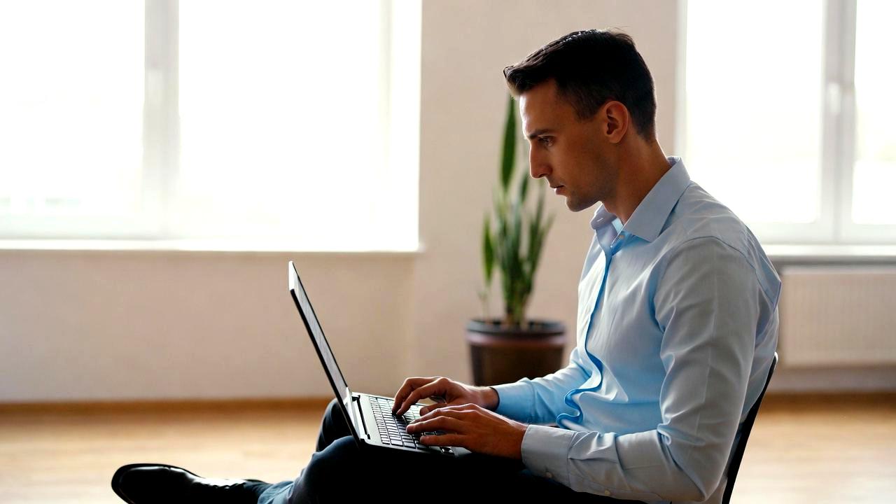 セキュリティ対策が施されたChromebookを使う人のデスク周りの写真