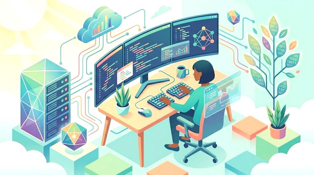 ミニPCのCPUやメモリなどスペックを確認している様子