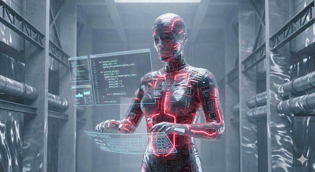 Apple Vision Proのレンズを柔らかいクロスで丁寧に掃除する様子