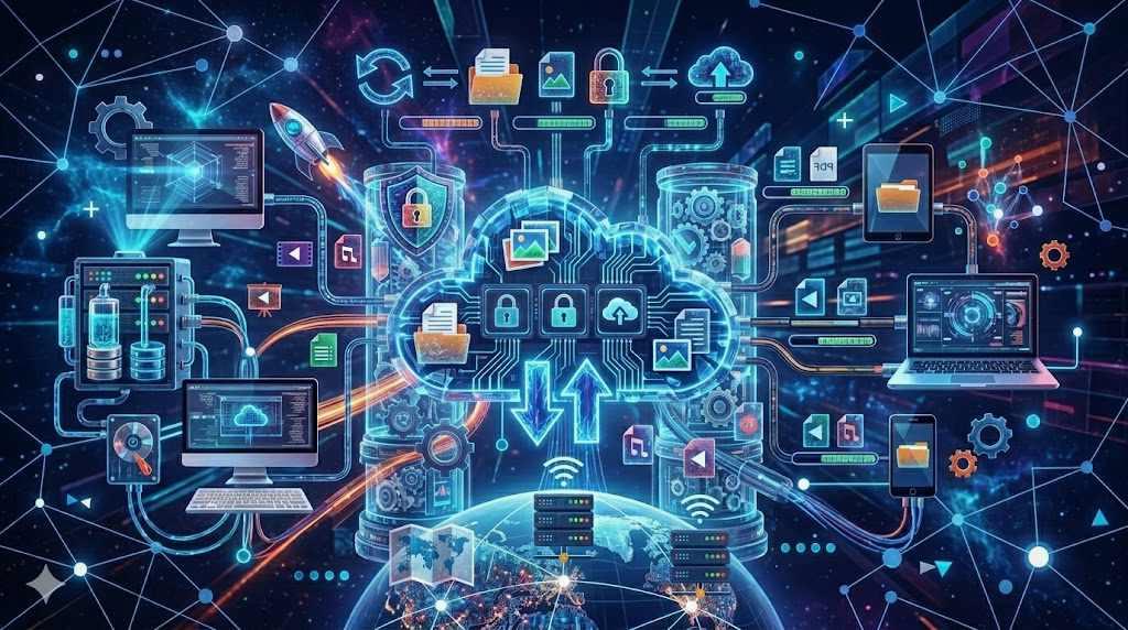 Google DriveとAWS S3の大容量バックアップ費用を比較するクラウドストレージのイメージ
