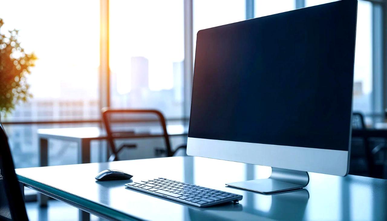 複数画面を使って資料確認と入力作業を同時進行しているデスクワークのイメージ